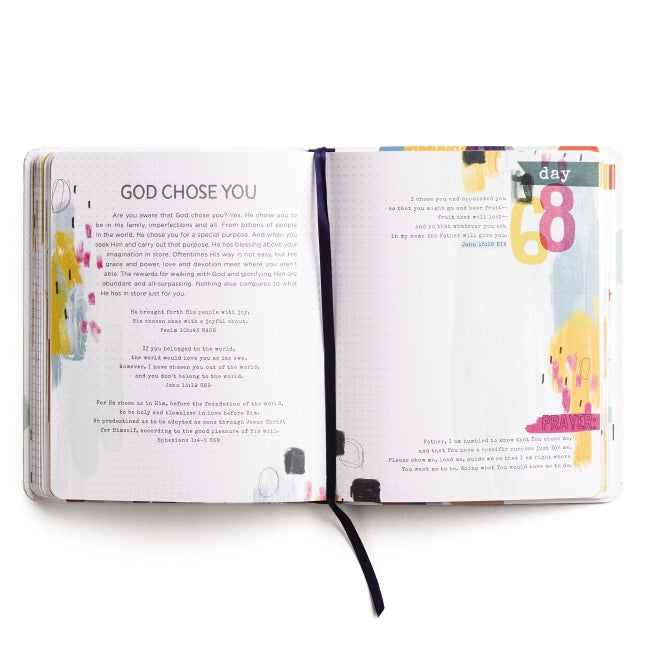 100 Days of Grace & Gratitude: A Devotional Journal (100 Daily Devotions with Bible Verses, Journaling Space, and Prayers)