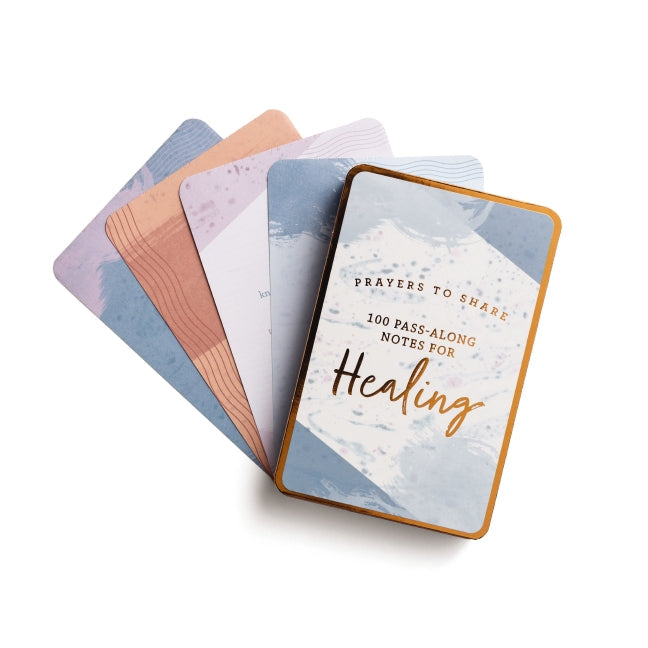 100 Pass-Along Notes for Healing: Prayers to Share (Shareable Messages of Encouragement with a Prayer, Scripture, and Inspirational Quote)