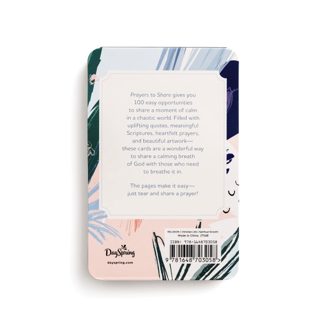 100 Pass-Along Notes for Staying Calm in the Chaos: Prayers to Share (Shareable Messages of Encouragement with a Prayer, Scripture, and Inspirational Quote)