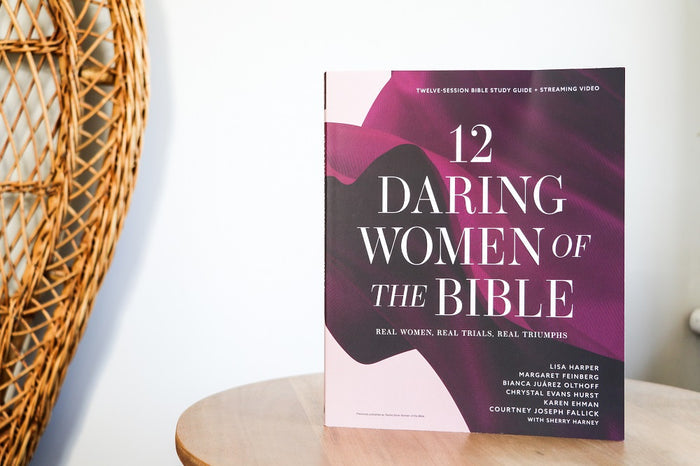12 Daring Women of the Bible Study Guide + Devotional + Bible Premium Bundle