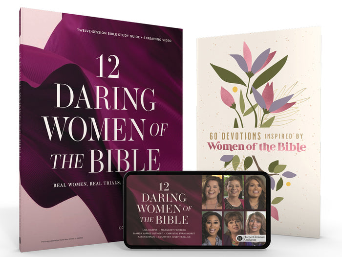 12 Daring Women of the Bible Study Guide + Devotional Bundle