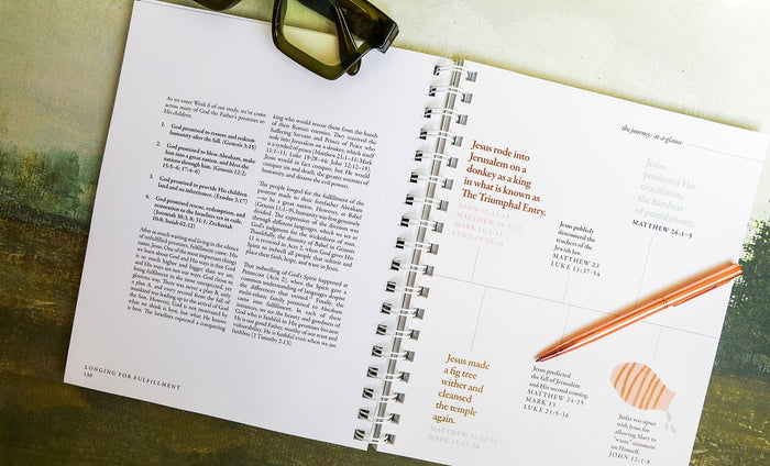 40 Days Through the Bible, Spiral-bound edition: The Answers to Your Deepest Longings