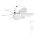 Abanico De Techo Con Luz  Ajustable 3 Velocidades Con Control Remoto