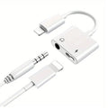 Adaptador Carga/Aux iPhone 7/7+/8/8+/X