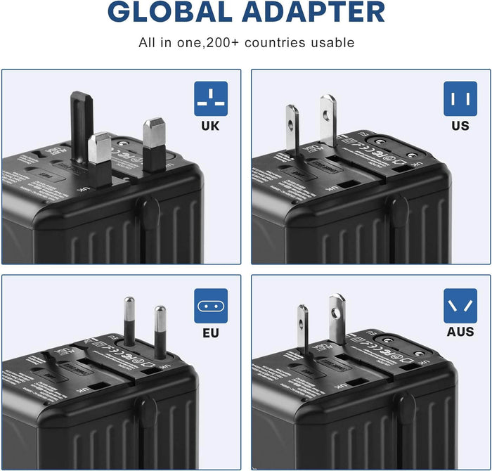 Adaptador de Viaje Internacional 1920W