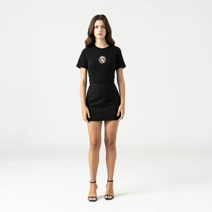 ADRIA 1 T - SHIRT WOMEN BLACK - Monastery | Tienda Oficial Colombia