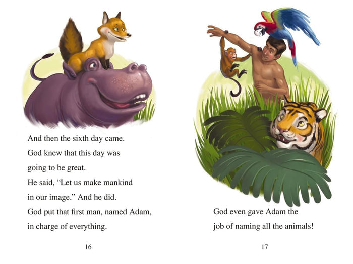 Adventure Bible Read Through the Bible: 8 Bible Stories for Early Readers (Level 2 I Can Read)