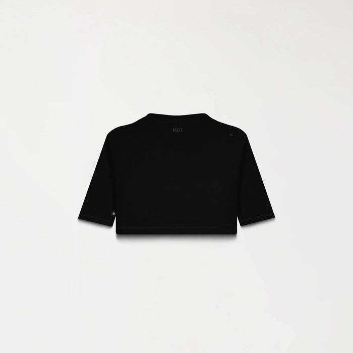 AMAL CROP TOP WOMEN BLACK - Monastery | Tienda Oficial Colombia