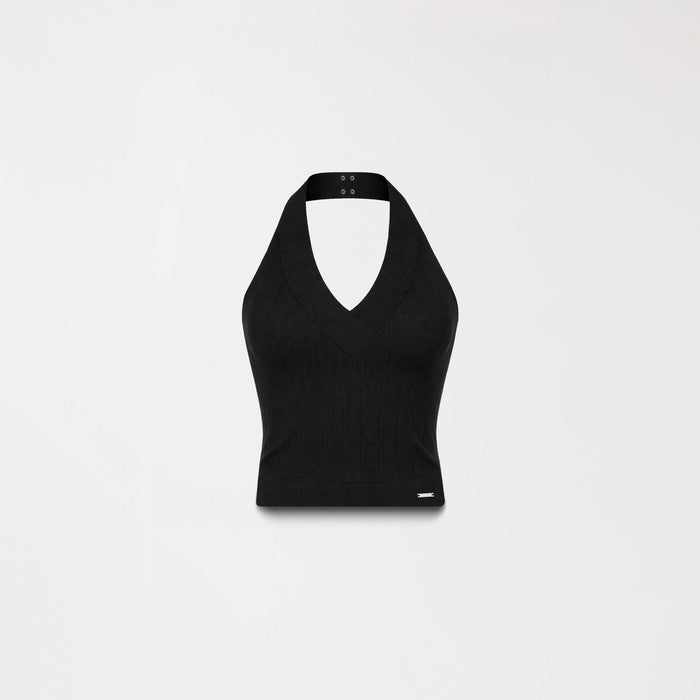 BARAQ KNITTED TOP WOMEN BLACK - Monastery | Tienda Oficial Colombia