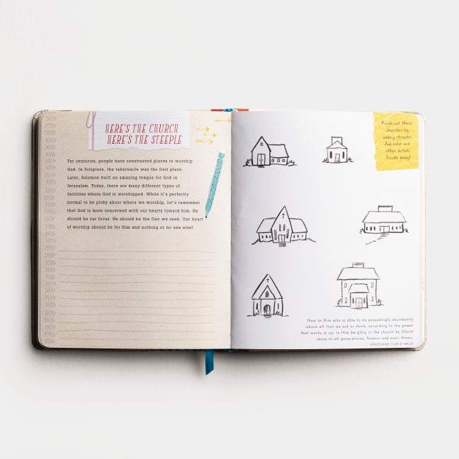 Behold, I Am Doing a New Thing: The Devotional Doodle Journal – 90 Daily Devotions with Scripture, Journaling Space, and Creative Activity Prompts for a Deeper Faith