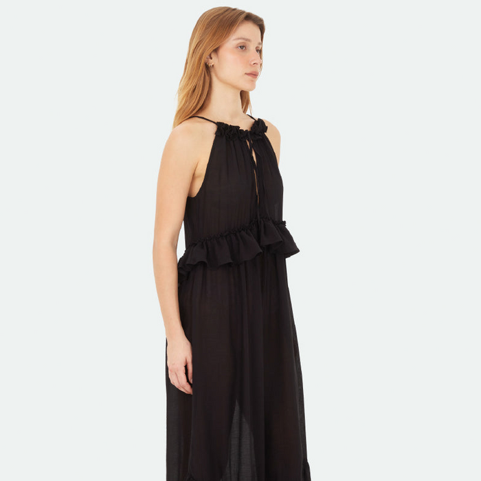 Black Altair Long Dress