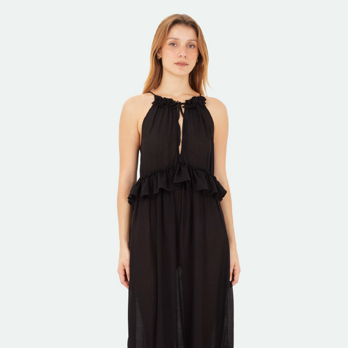 Black Altair Long Dress