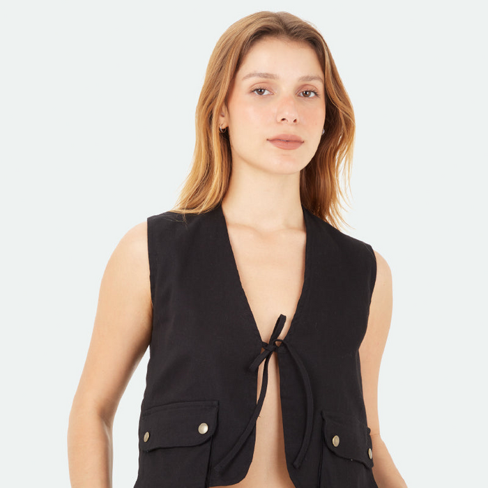 Black Eira Vest