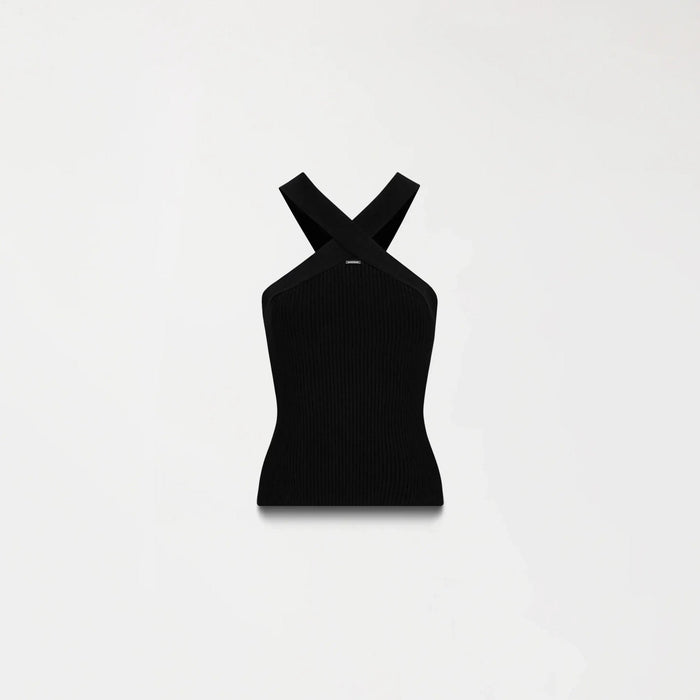 BLAIR KNITTED TOP WOMEN BLACK - Monastery | Tienda Oficial Colombia