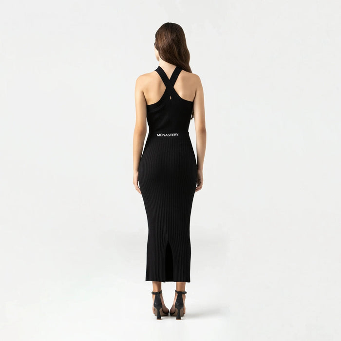 BLAIR KNITTED TOP WOMEN BLACK - Monastery | Tienda Oficial Colombia