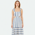 Blue Bahia Long Dress