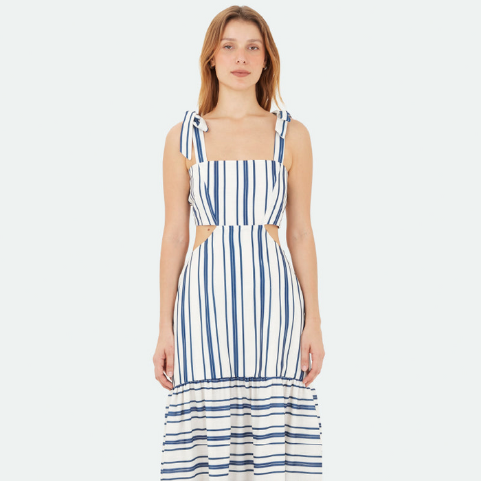 Blue Bahia Long Dress