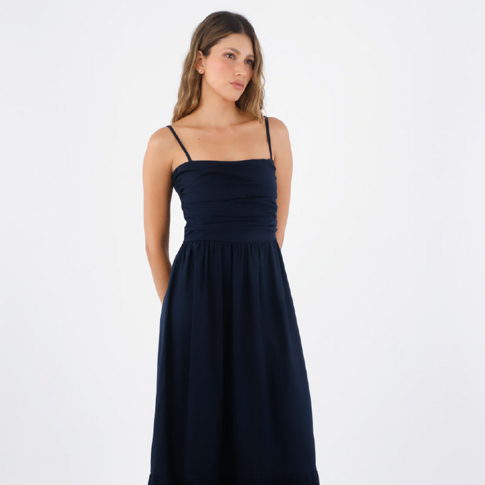 Blue Palma Long Dress