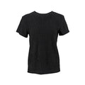 Blusa La La Muse Mangas Cortas Corrugado para Damas
