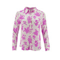 Blusa White Rhino Mangas Largas Floral para Damas