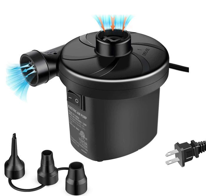 Bomba de Aire Portátil Eléctrica Compacta, Ligera y Potente