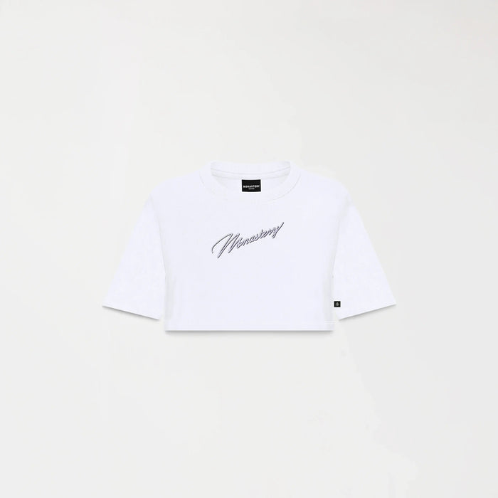 BRET CROP TOP WOMEN WHITE - Monastery | Tienda Oficial Colombia