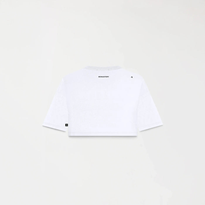 BRET CROP TOP WOMEN WHITE - Monastery | Tienda Oficial Colombia