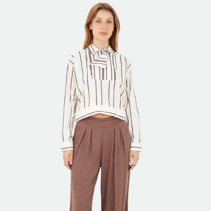 Brown Prisma Pants