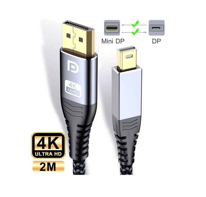 Cable Mini DisplayPort a DisplayPort