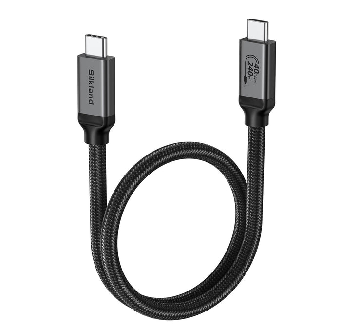 Cable Thunderbolt 4 USB C a USB C 1M 240W (40Gbps)