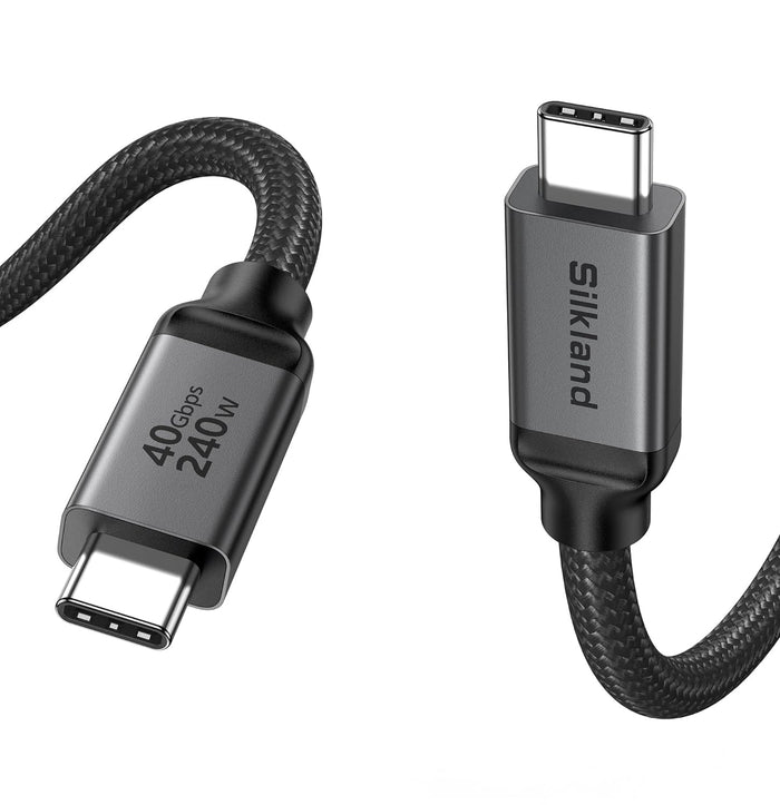 Cable Thunderbolt 4 USB C a USB C 2M 240W (40Gbps)
