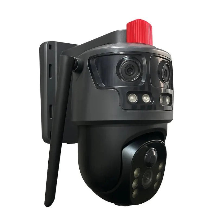 Camara De Seguridad Solar Exterior 4K Con Visión Nocturna (Wifi)