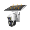 Cámara De Seguridad Solar Exterior WiFi 4K Con Visión Nocturna 360° y Detección Inteligente