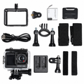 Cámara Sport Full HD 1080P Con Carcasa Impermeable Y Accesorios
