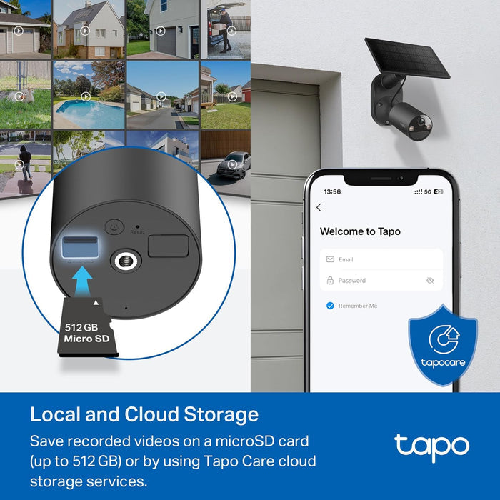 Cámara WiFi Exterior Solar Tapo C402-Kit 1080p TP-Link