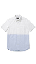 Camisa Carven Mangas Cortas Lisa para Caballeros