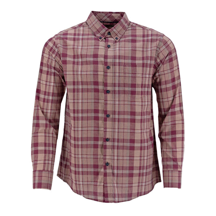 Camisa Fariani Mangas Largas Cuadros Para Caballeros by Fariani
