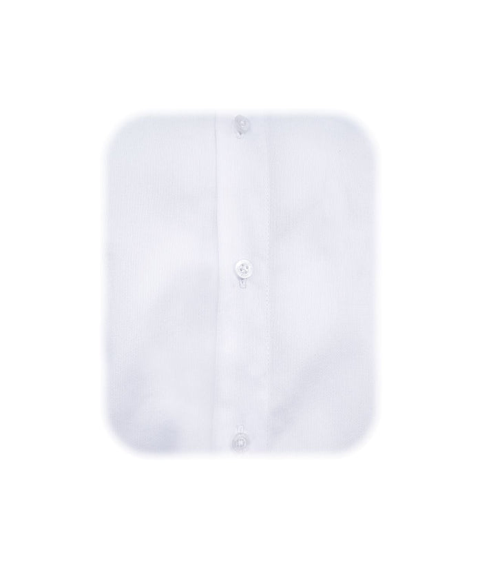 Camisa formal blanca sin bolsillo manga larga slim hombre XS a 10XL