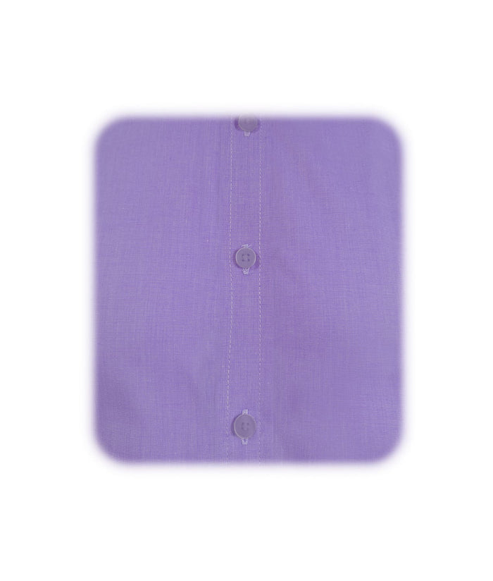 Camisa formal lila en algodón manga larga slim para hombre XS a 10XL