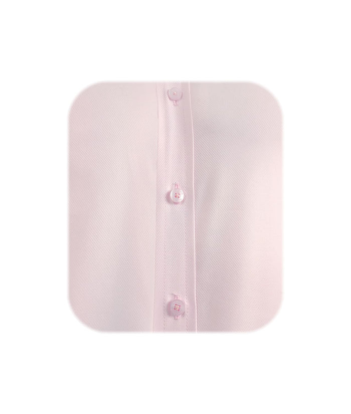Camisa formal rosada puño para mancornas manga larga hombre XS a 10XL