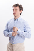 Camisa Nautica Mangas Largas Rayas para Caballeros
