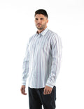 Camisa Oscar de La Renta Mangas Largas Rayas para Caballeros