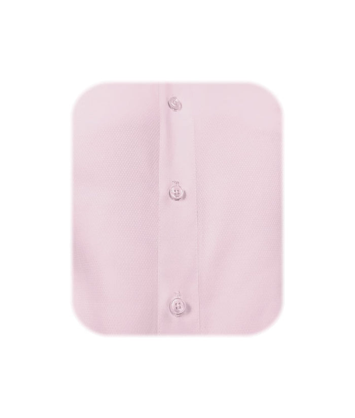 Camisa smoking rosada puño mancornas manga larga hombre XS a 10XL