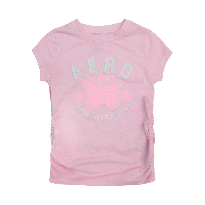 Camiseta Aeropostale Mangas Cortas Estampado Nina