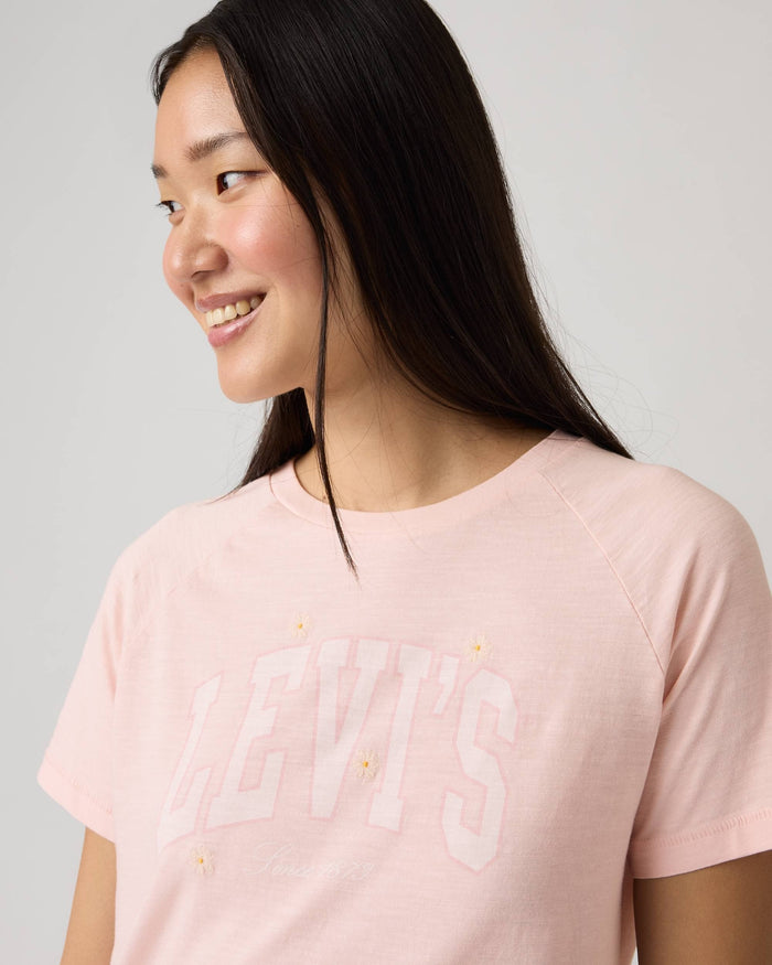 Camiseta Levis Mangas Cortas Estampado para Damas