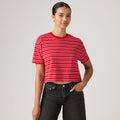Camiseta Levis Mangas Cortas Rayas para Damas