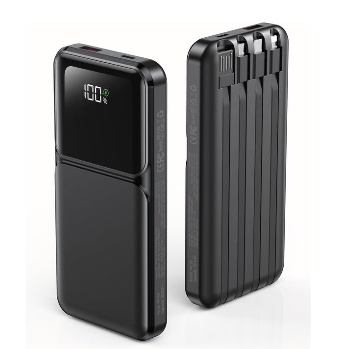 Cargador Portátil De Carga Rapida 10,000mAh 22.5W