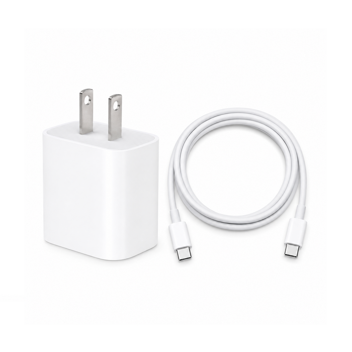 Cargador USB-C De 35W De Carga Rapida Con Cable USB-C A USB-C