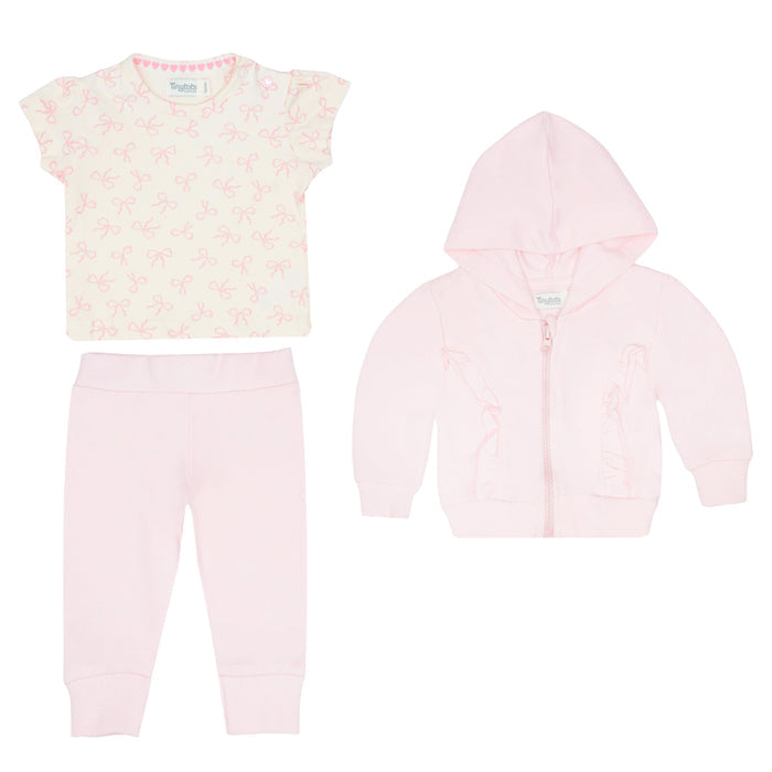 Conjunto Tiny Tots Mangas Largas Liso Nina