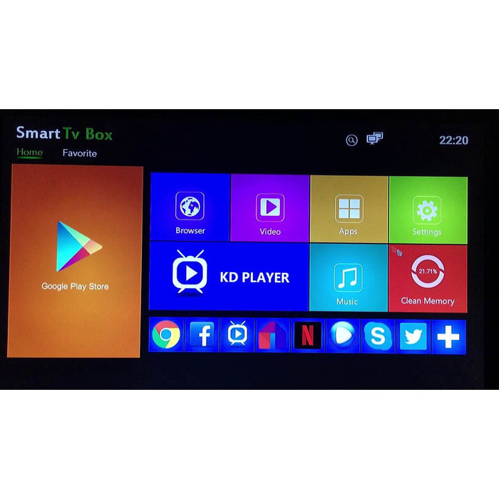 Convertidor de TV a Smart TV (Android TV Box) X96 Mini